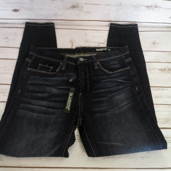 Blank NYC Denim - Blank NYC Mid Rise Skinny Jeans Distress Size 30